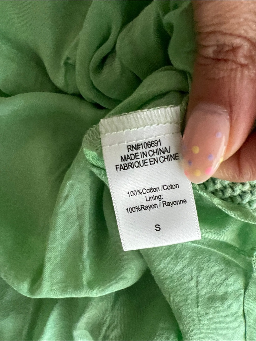 Young Fabulous & Broke Light Green Knit Dress - Picture 8 of 9